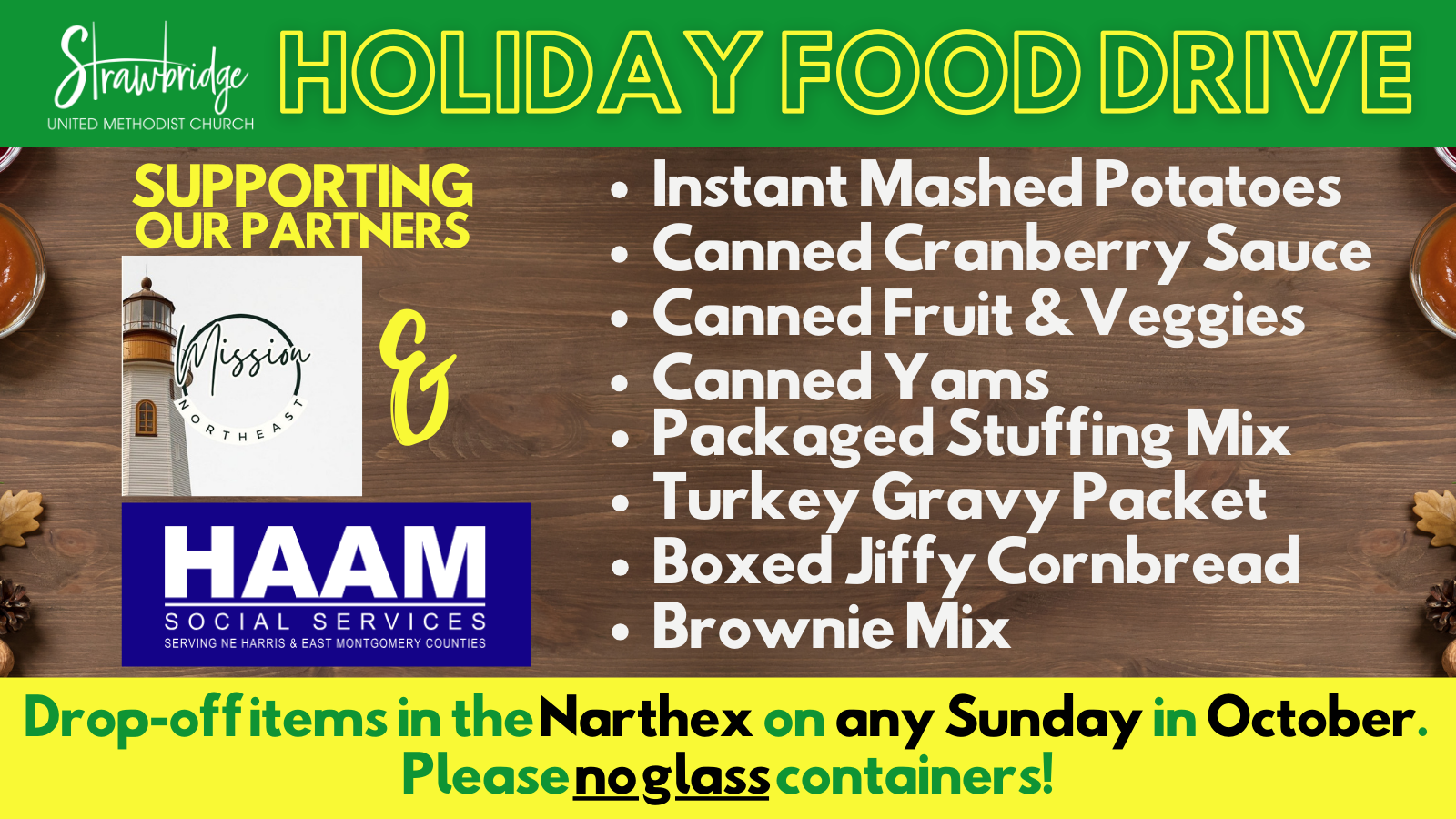 2025-10 Holiday Food Drive 16x9 - SCREENS 2025-10 Holiday Food Drive 16x9 - SCREENS