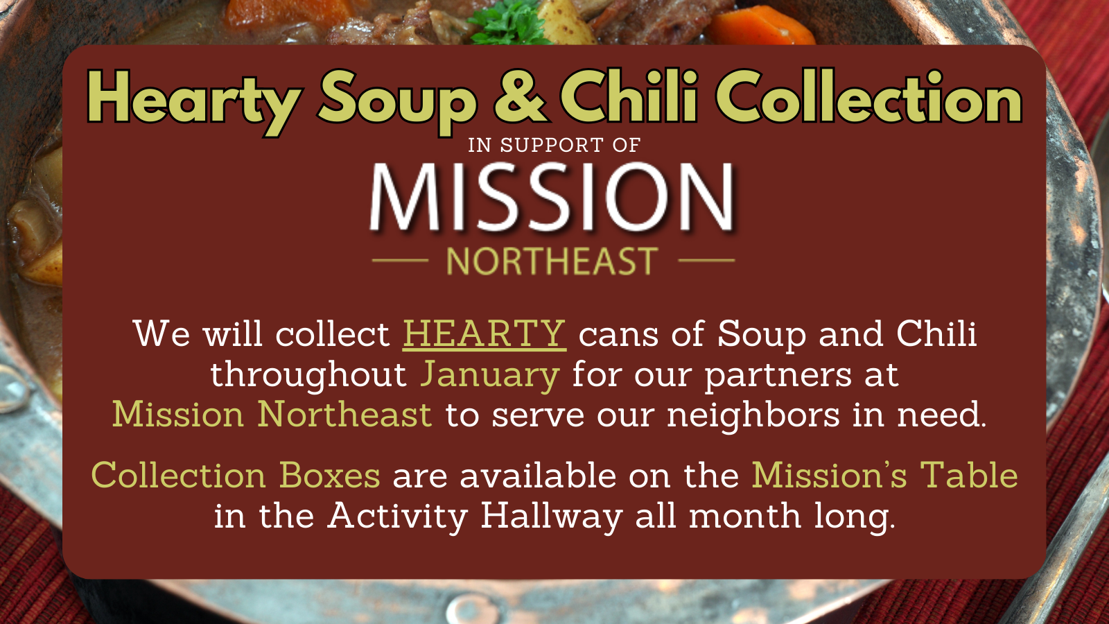 2026-01 Mission NE Soup Drive - SCREENS