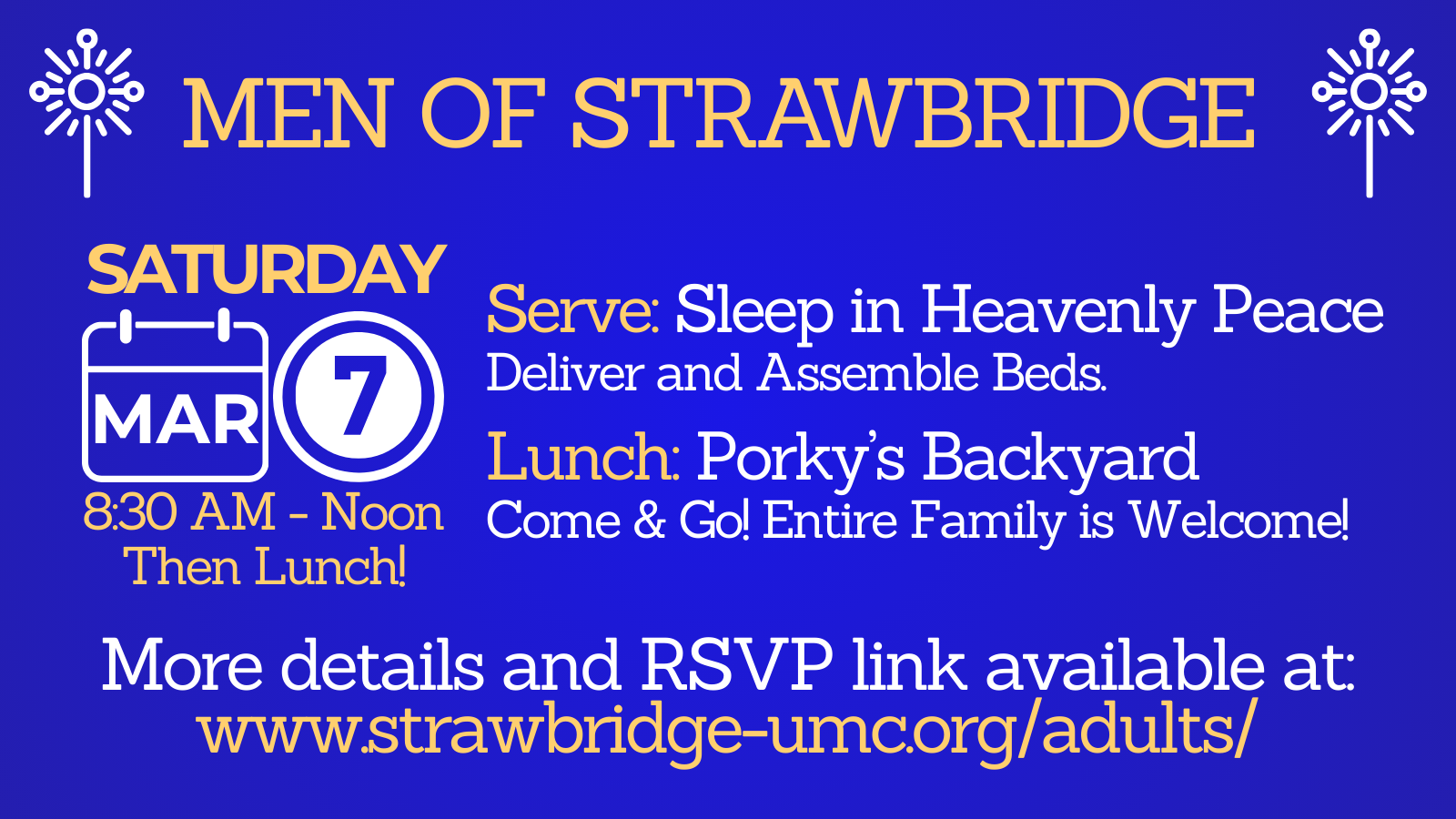 2026-03-07 Men of Strawbridge Service & Lunch